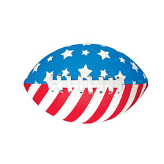 BigMouth Inc Pool | Patriotic Water Football – Stars, Stripes & Spirals