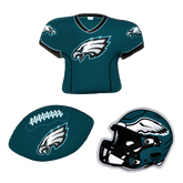 BigMouth Inc Pool|Collabs | NFL Neoprene Diving Toys - Philadelphia Eagles (Set of 3)
