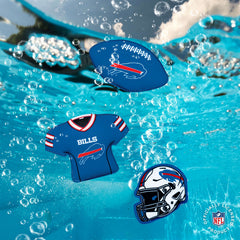 BigMouth Inc Pool|Collabs | NFL Neoprene Diving Toys - Buffalo Bills (Set of 3)