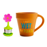 BigMouth Inc Beach | I Just Wet My Plants! - Tea Infuser Mug Set