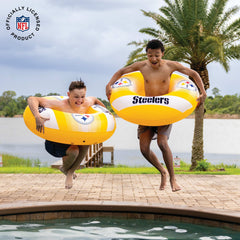 BigMouth Inc Collabs|Pool | Pittsburgh Steelers 36 in ring pool float