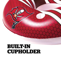 BigMouth Inc Pool|Collabs | Tampa Bay Buccaneers 42 in Pool Float with cupholder and backrest