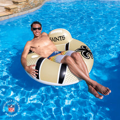 BigMouth Inc Pool|Collabs | Deluxe NFL Pool Float – New Orleans Saints Edition