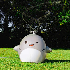 BigMouth Inc Pool | BigMouth x Squishmallows Gordon the Shark Mini Backyard Sprinkler