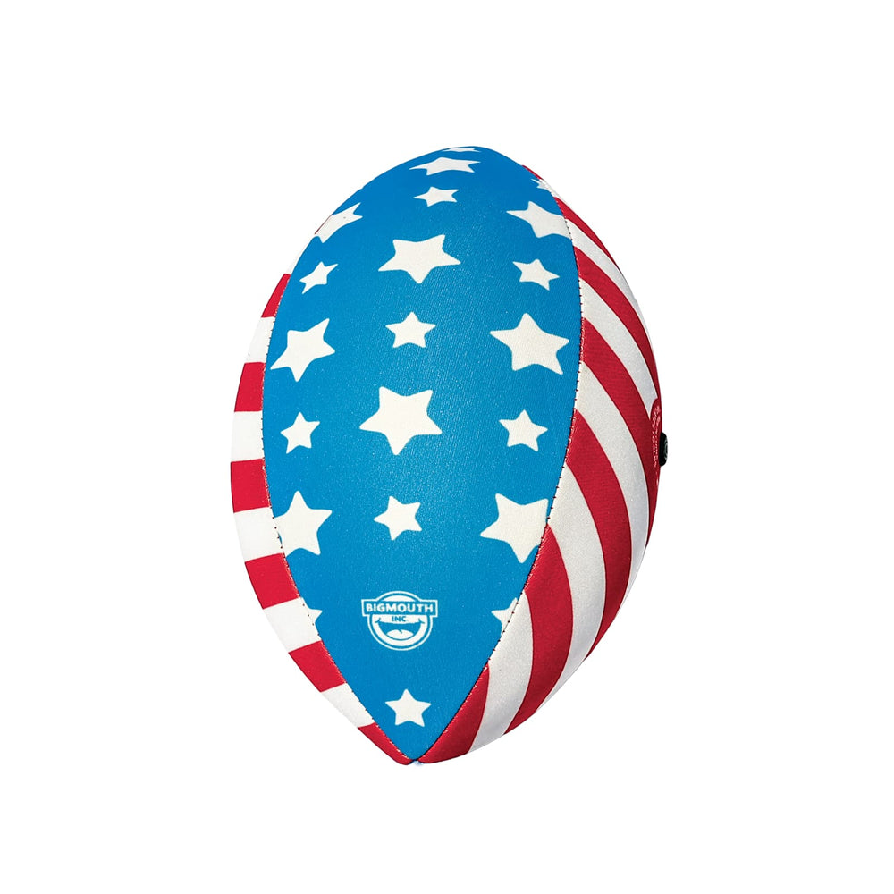 BigMouth Inc Pool | Patriotic Water Football – Stars, Stripes & Spirals