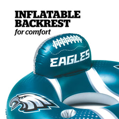 BigMouth Inc Pool|Collabs | Philadelphia Eagles 42 in Pool Float with cupholder and backrest