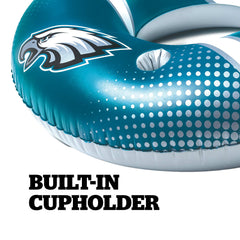 BigMouth Inc Pool|Collabs | Philadelphia Eagles 42 in Pool Float with cupholder and backrest