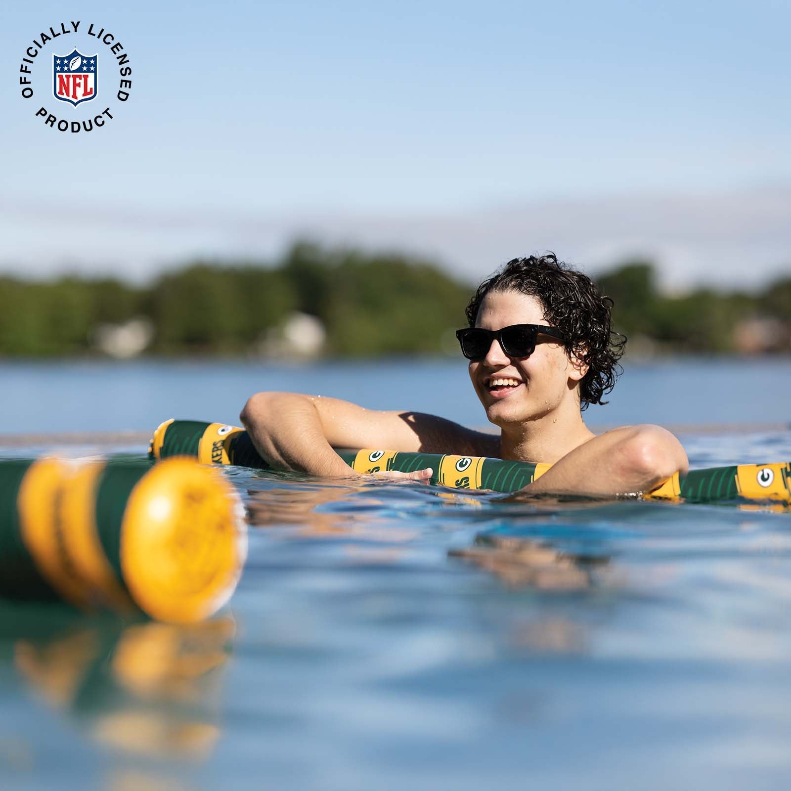 BigMouth Inc Pool|Collabs | Green Bay Packers Soft Top Noodle