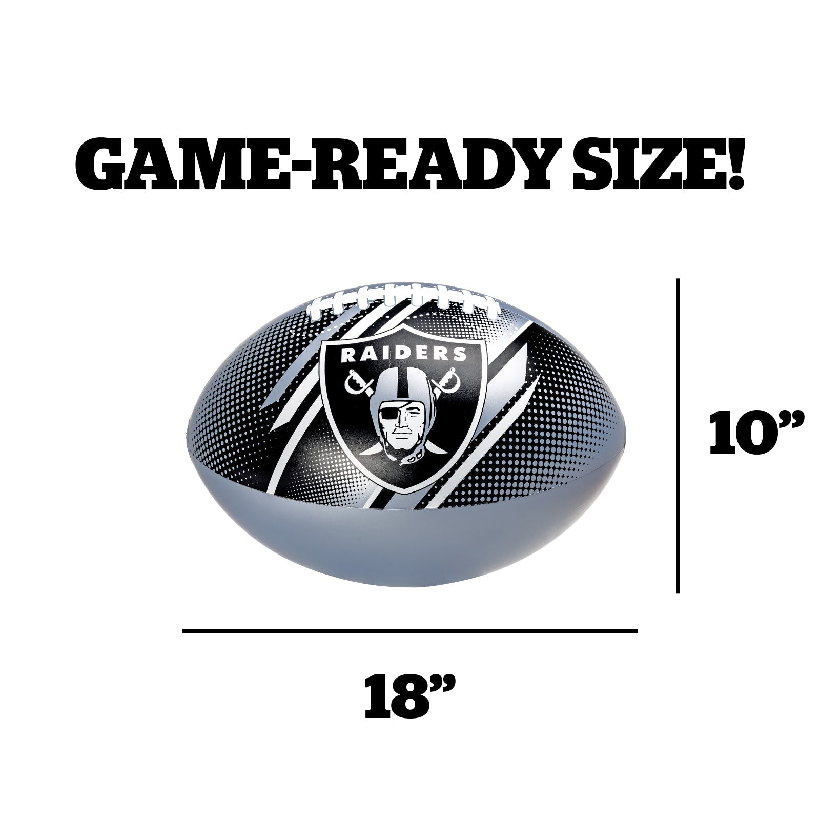 BigMouth Inc Collabs|Beach | Las Vegas Raiders Beach Ball