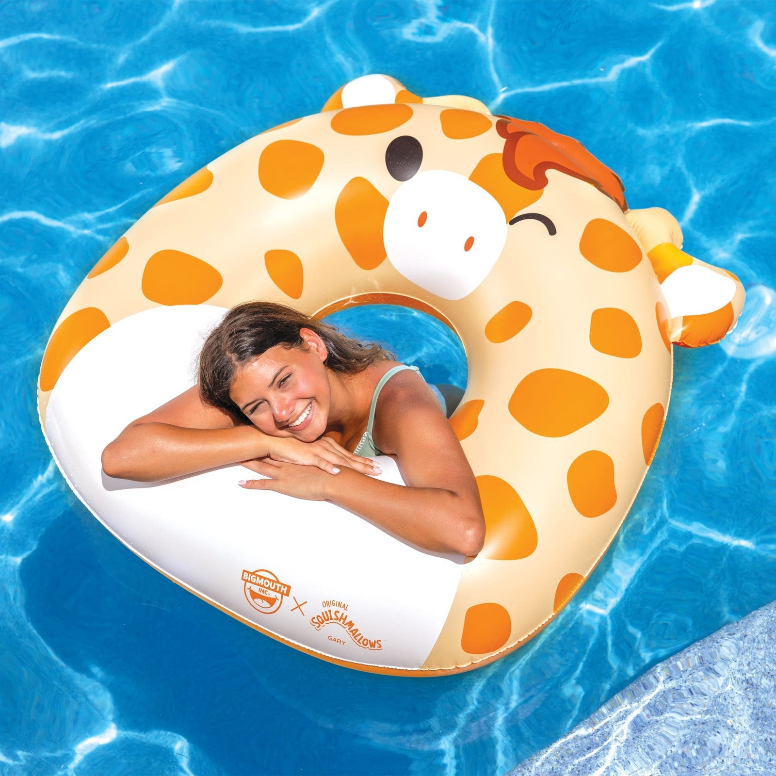 BigMouth Inc Pool | Squishmallows Gary the Giraffe Pool Float