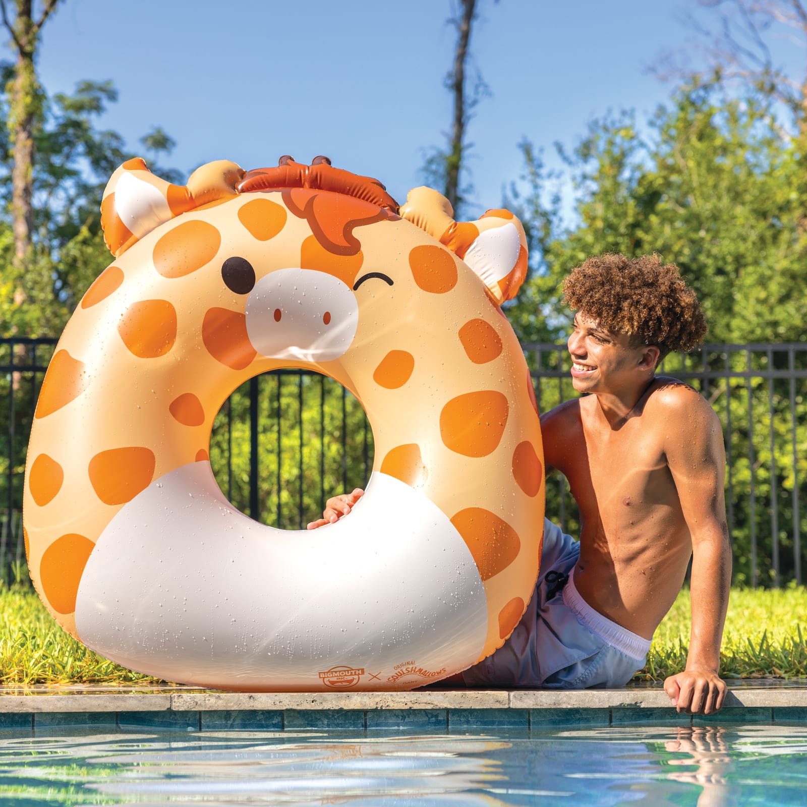 BigMouth Inc Pool | Squishmallows Gary the Giraffe Pool Float