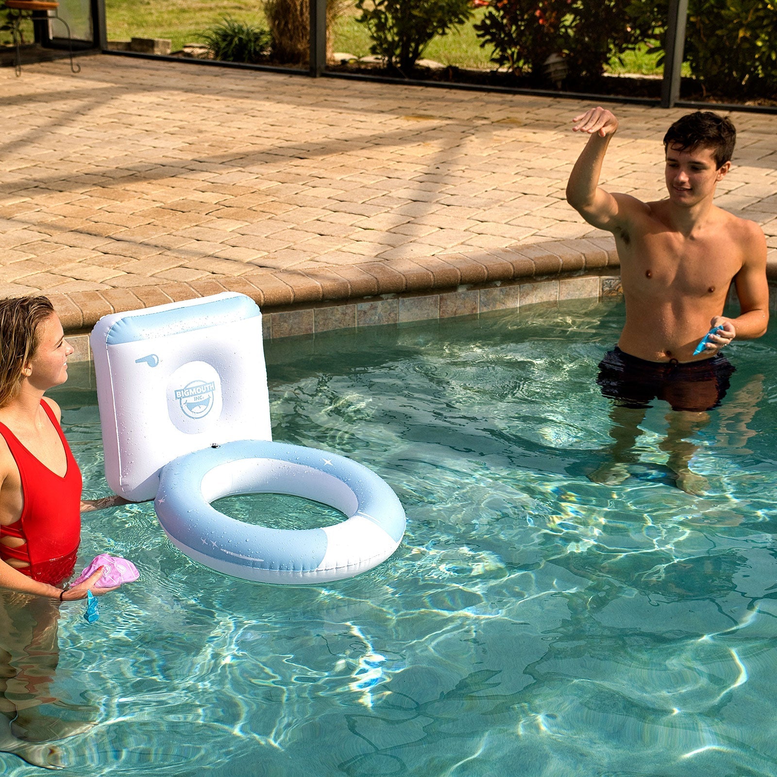 BigMouth Inc Pool | Unicorn Poop Toss Game