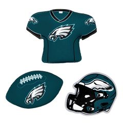 BigMouth Inc Pool|Collabs | NFL Neoprene Diving Toys - Philadelphia Eagles (Set of 3)