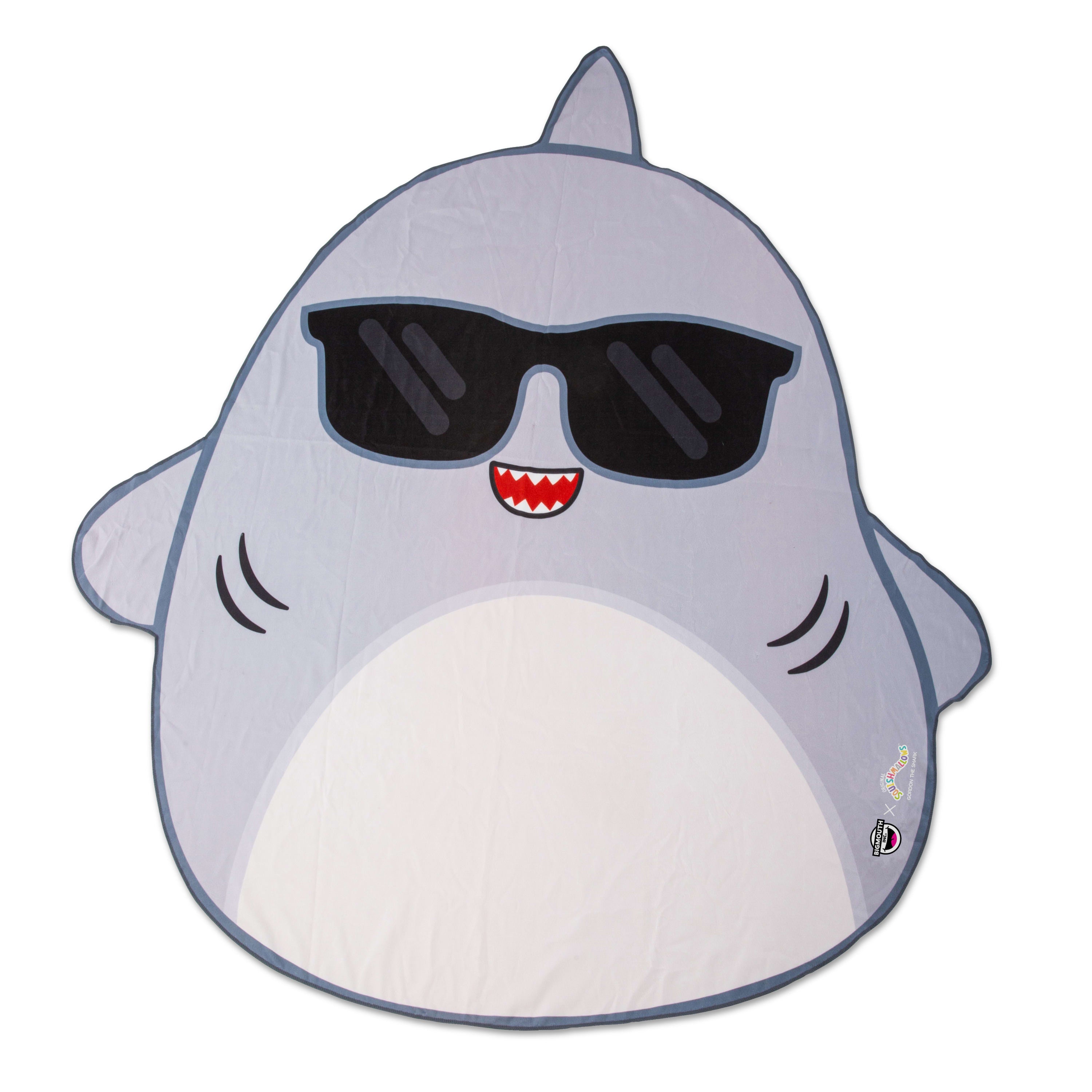 BigMouth Inc Beach | BigMouth X Squishmallows Gordon the Shark Beach Blanket