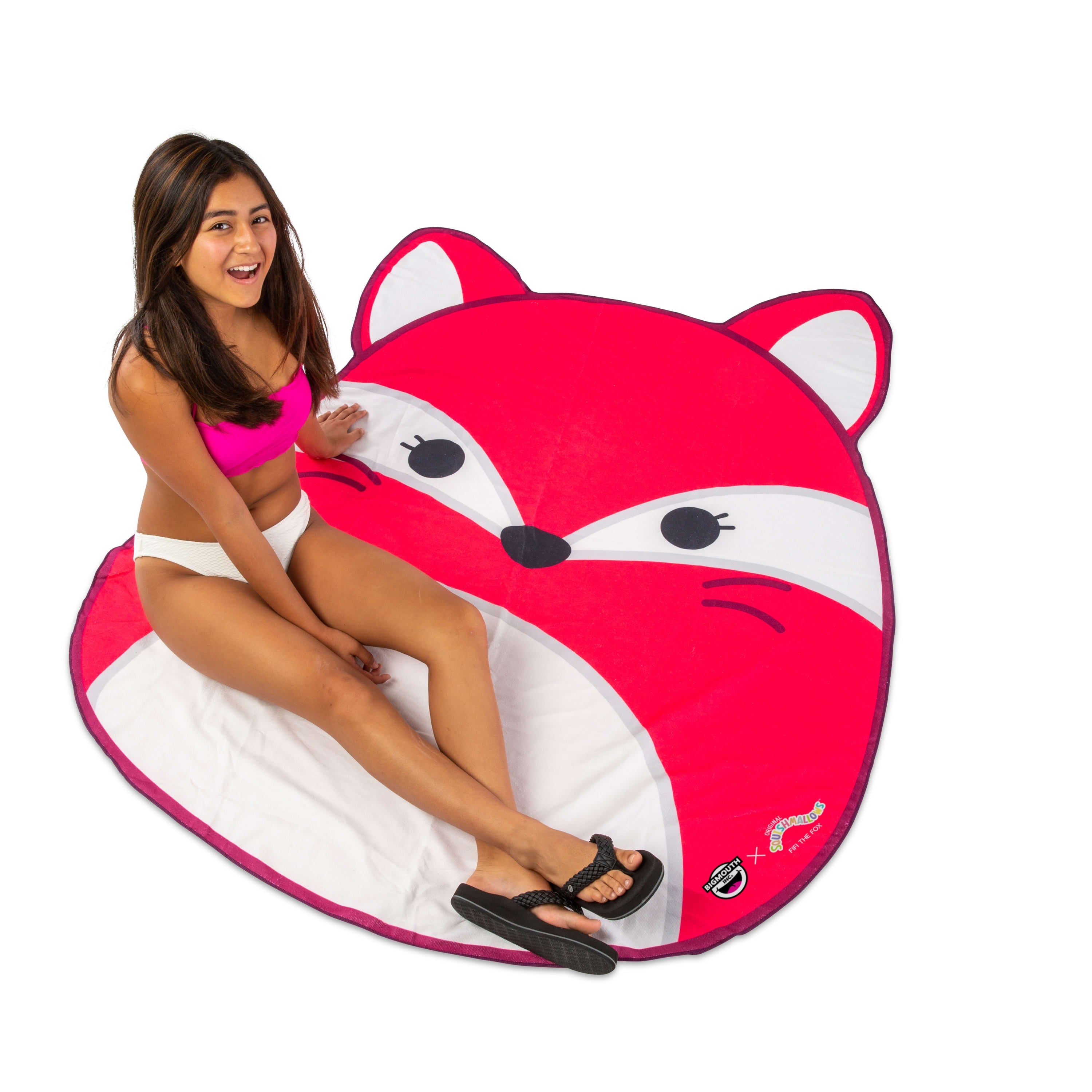 BigMouth Inc Beach | BigMouth X Squishmallows Fifi the Fox Beach Blanket