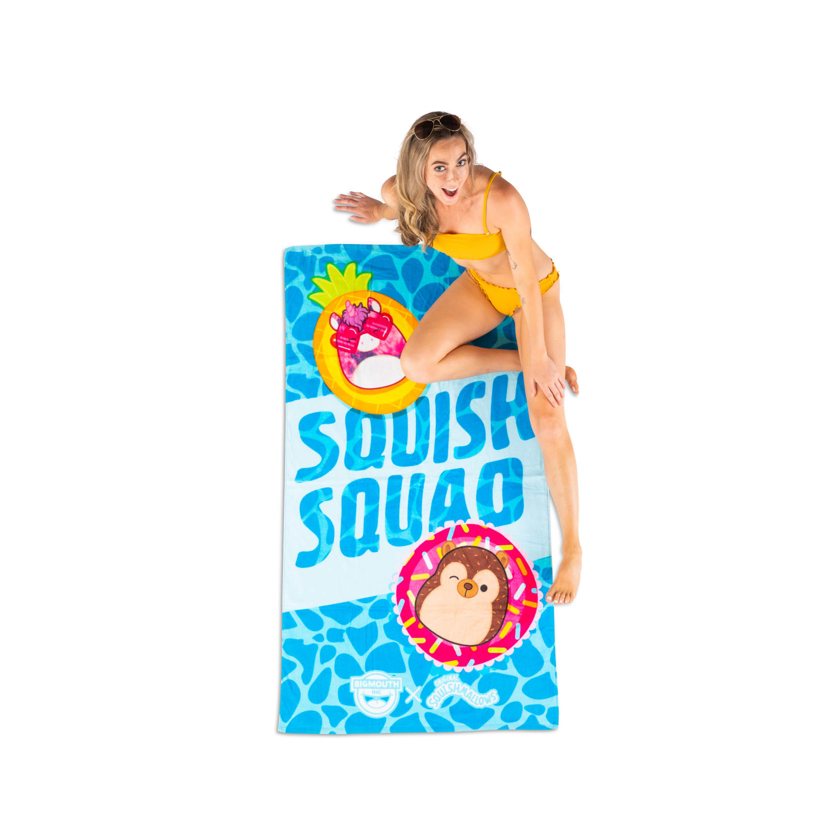 BigMouth Inc Beach | BigMouth X Squishmallows Squish Squad Beach Towel