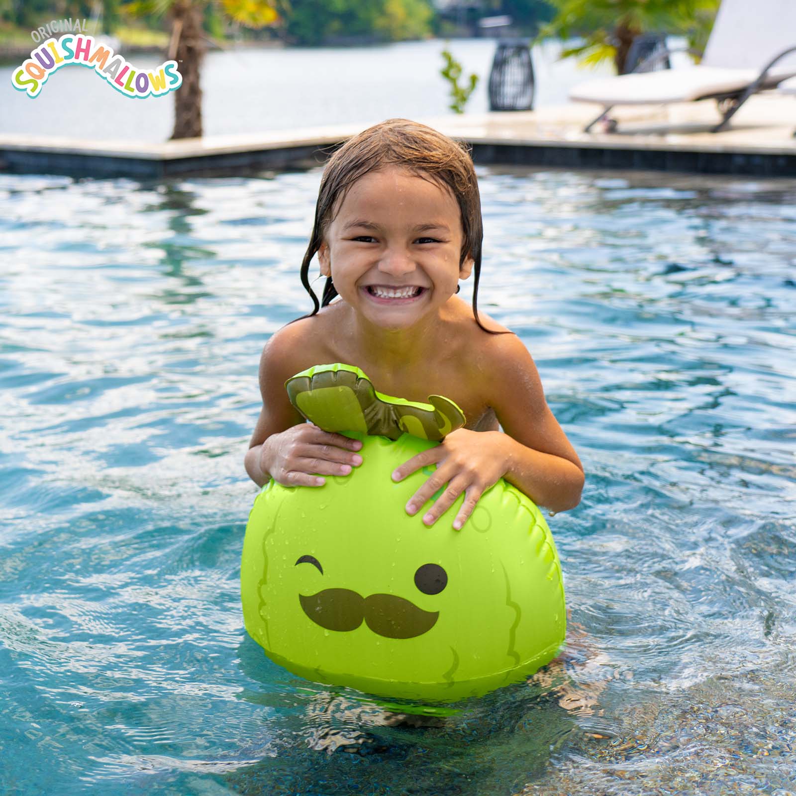 BigMouth Inc Beach|Collabs | Squishmallows Charles the Pickle Beach Bobber