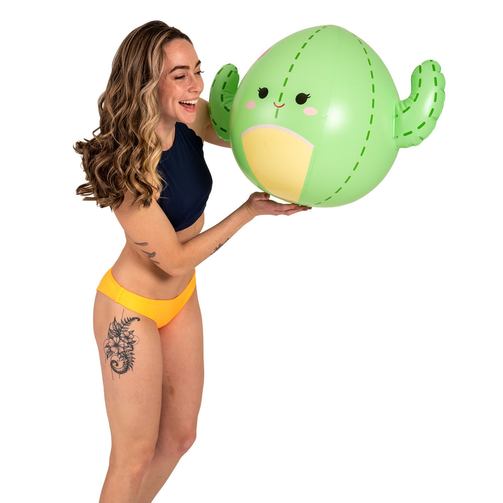 BigMouth Inc Beach|Collabs | BigMouth x Squishmallows Maritza the Cactus Beach Ball