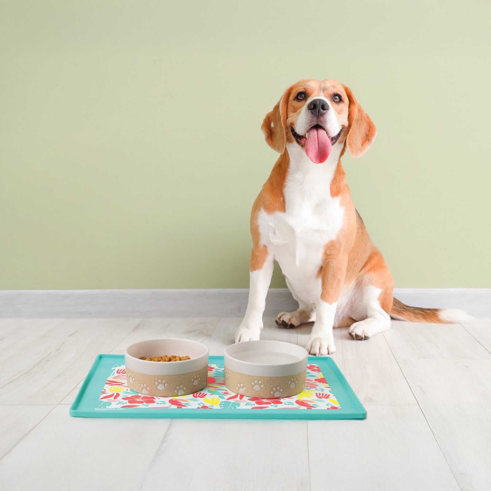 BigMouth Inc Beach | Tropical Pet Placemat