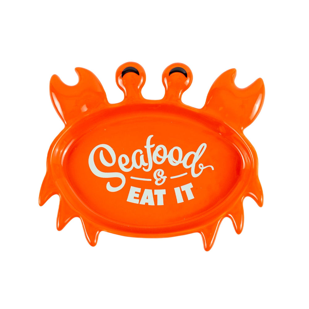 BigMouth Inc Beach | Crabby Cravings Pet Plate