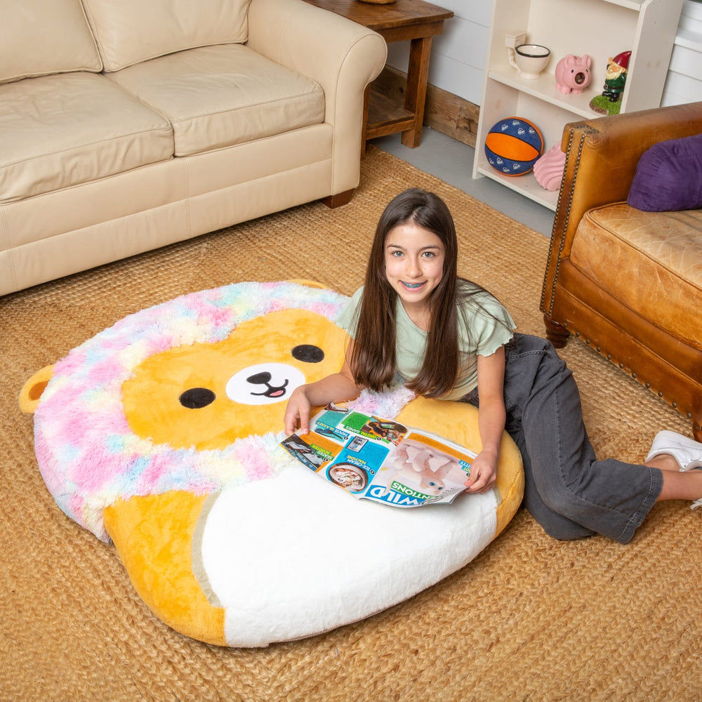 BigMouth Inc Beach | BigMouth x Squishmallows Leonard the Lion Floor Floatie