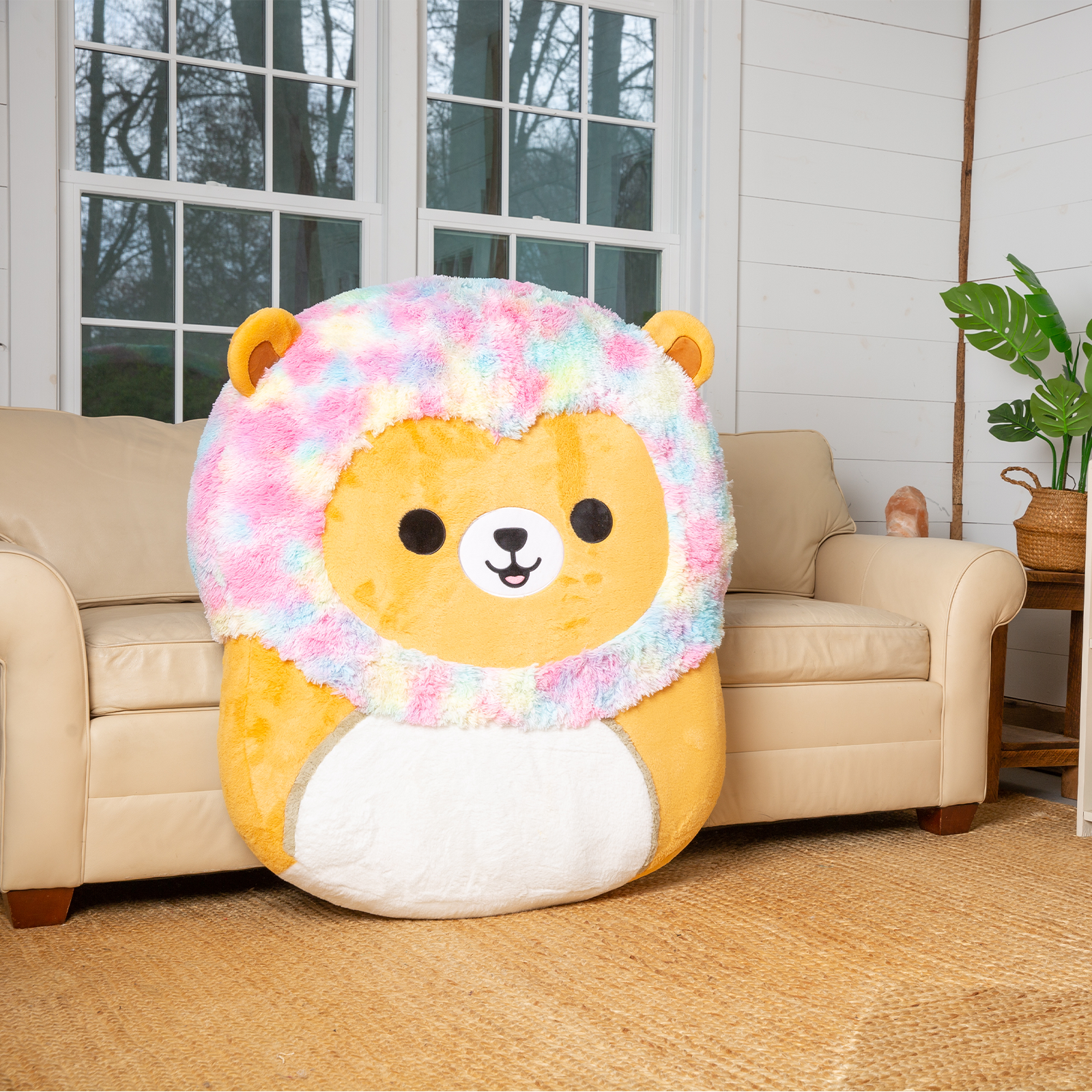 BigMouth Inc Beach | BigMouth x Squishmallows Leonard the Lion Floor Floatie