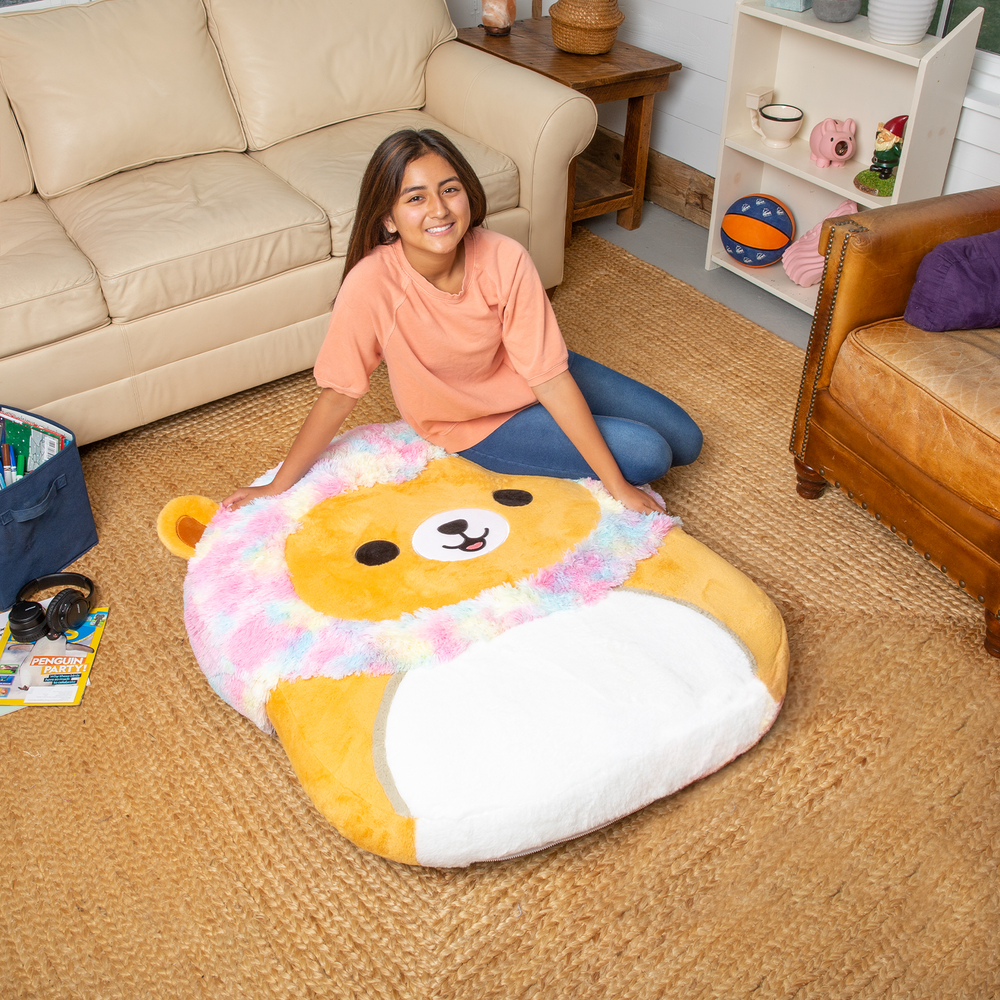BigMouth Inc Beach | BigMouth x Squishmallows Leonard the Lion Floor Floatie