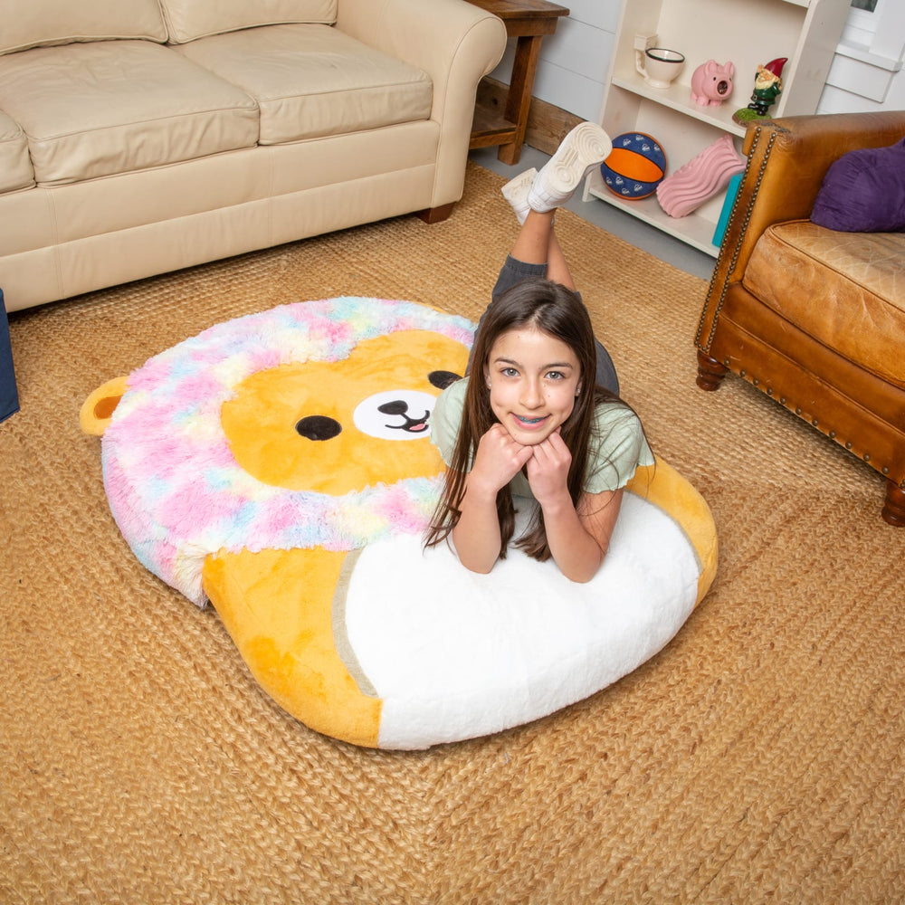 BigMouth Inc Beach | BigMouth x Squishmallows Leonard the Lion Floor Floatie