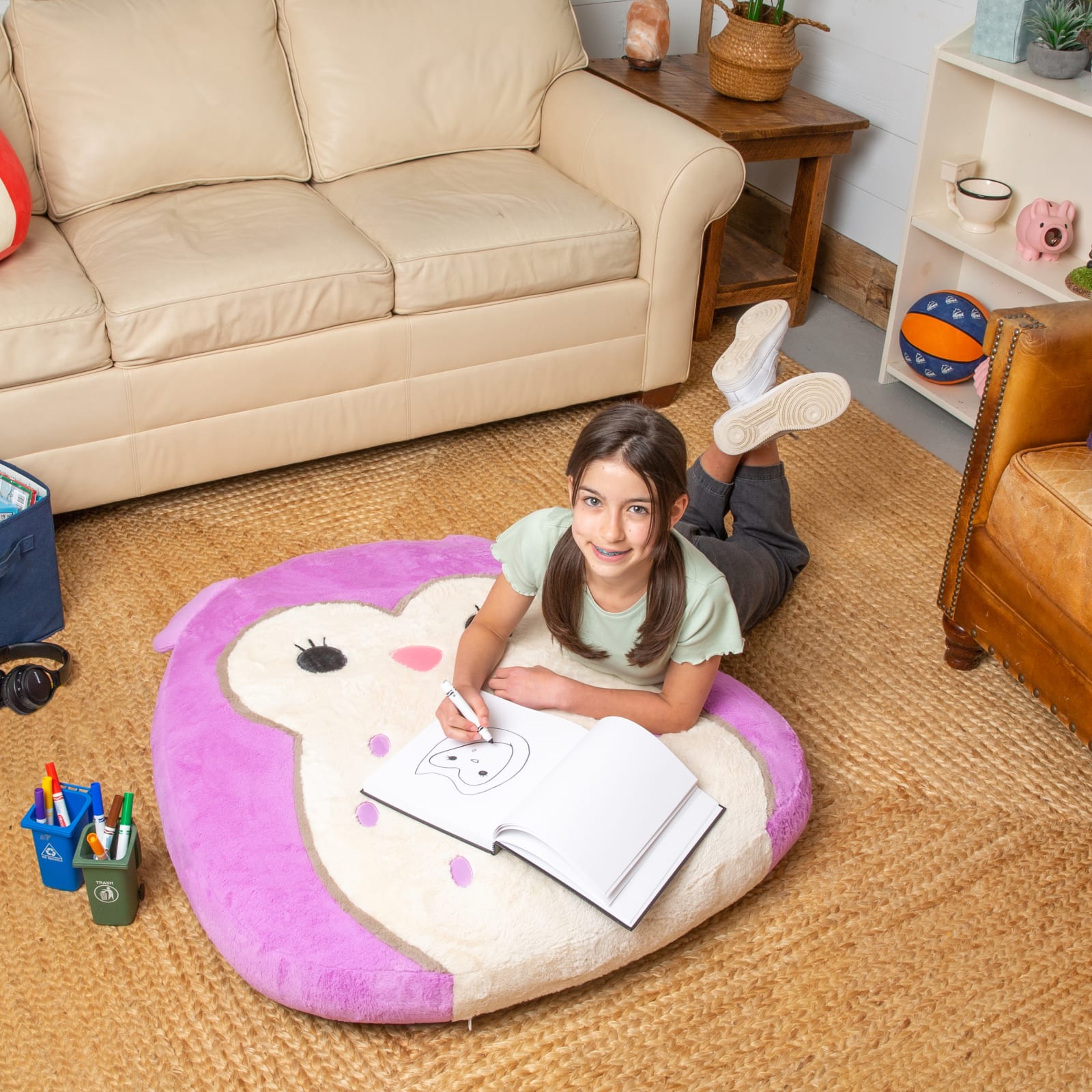 BigMouth Inc Beach | BigMouth x Squishmallows Holly the Owl Floor Floatie