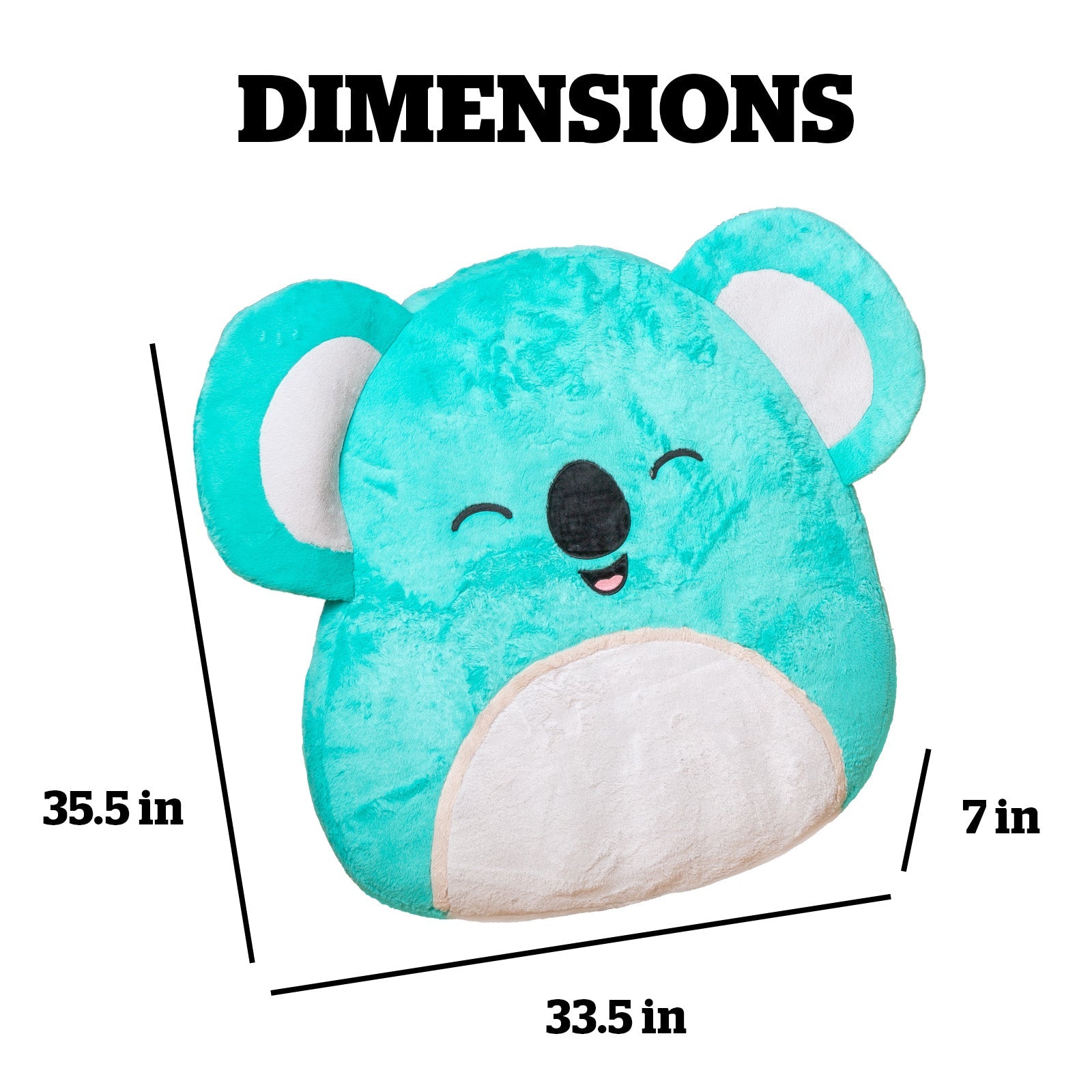 BigMouth Inc Beach | BigMouth x Squishmallows Kevin the Koala Floor Floatie