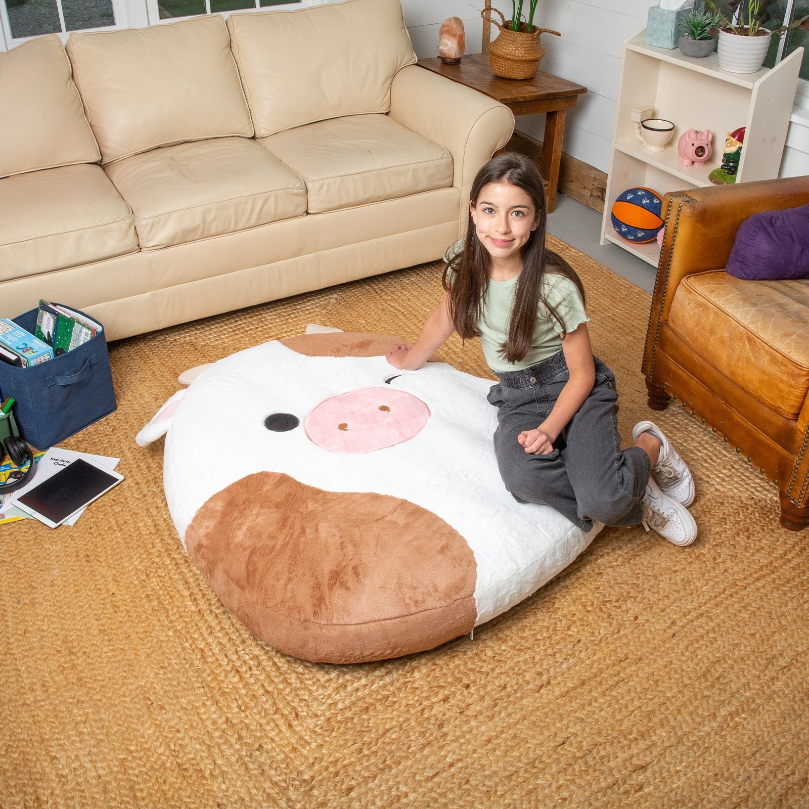 BigMouth Inc Beach | BigMouth x Squishmallows Ronnie the Cow Floor Floatie