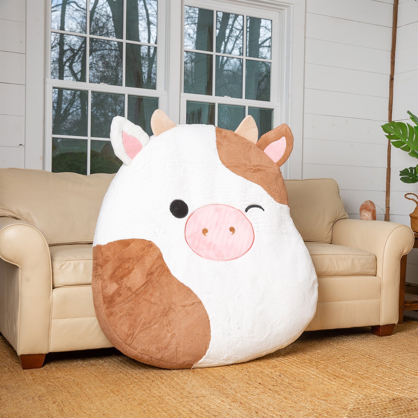 BigMouth Inc Beach | BigMouth x Squishmallows Ronnie the Cow Floor Floatie