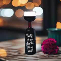 BigMouth Inc Beach | The Original Wine Bottle Glass