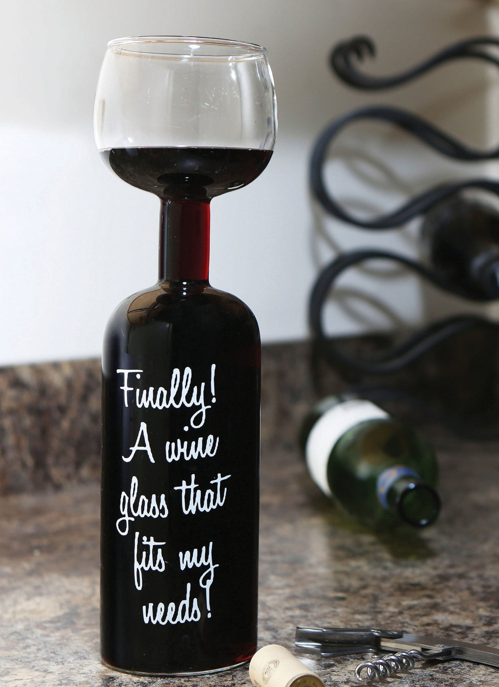 BigMouth Inc Beach | The Original Wine Bottle Glass