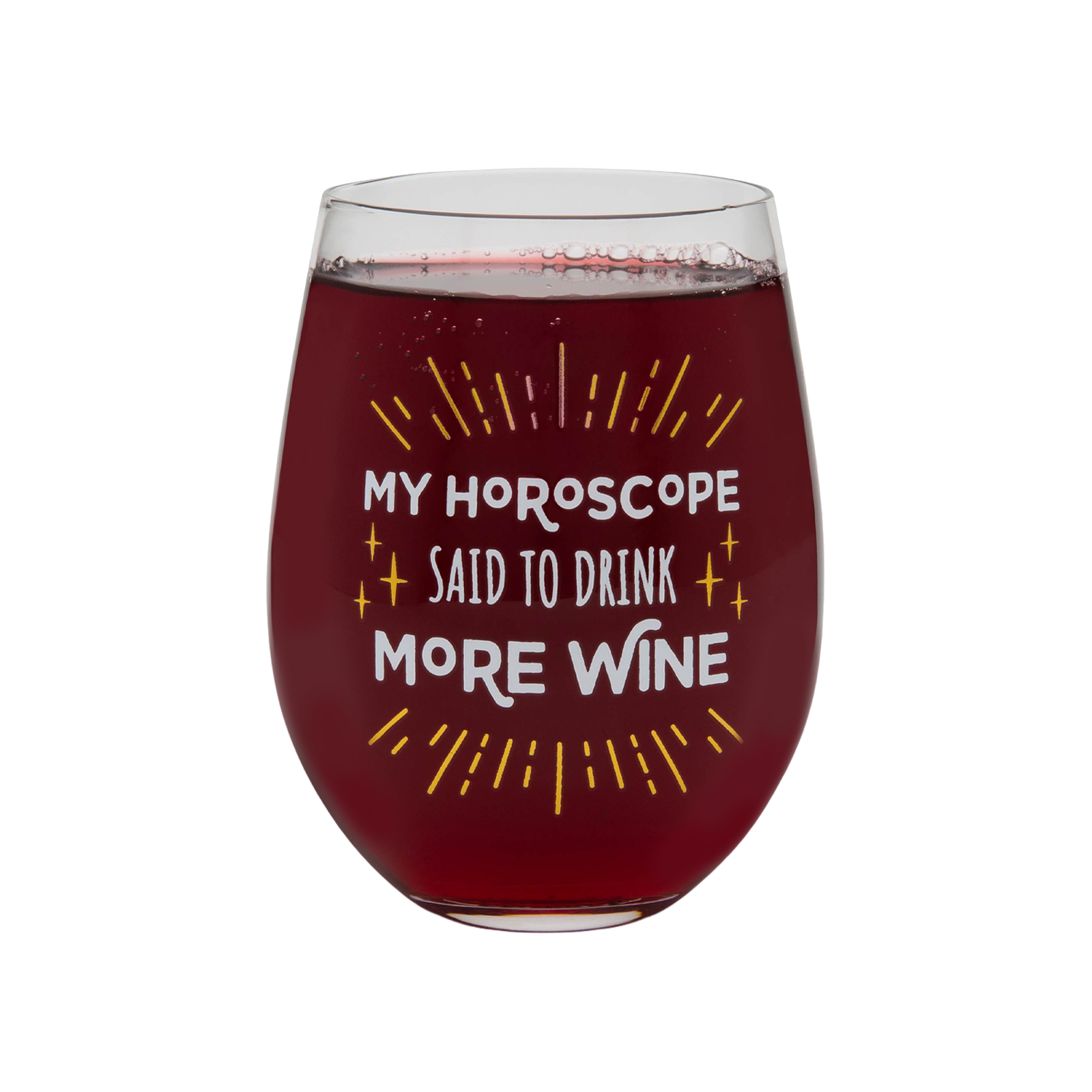 BigMouth Inc Beach | Horoscope Reading Wine Glass