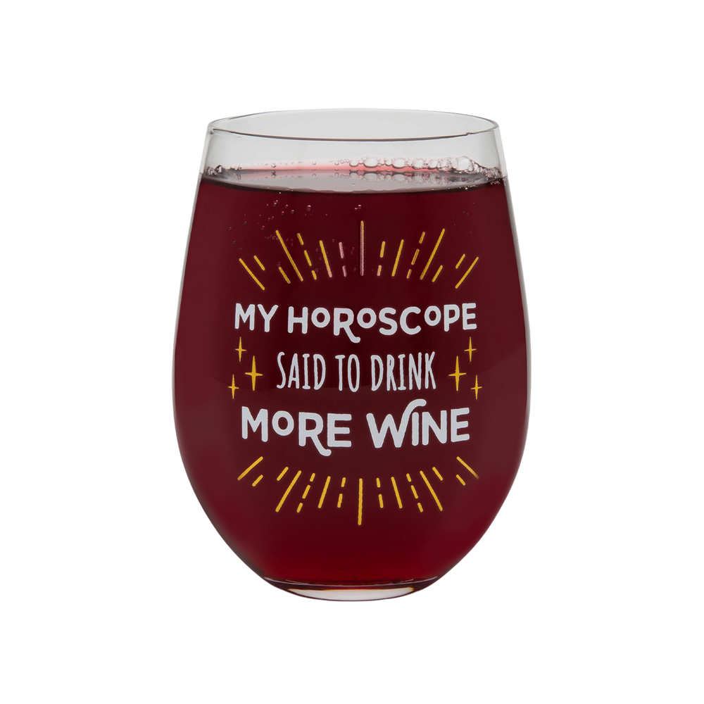 BigMouth Inc Beach | Horoscope Reading Wine Glass