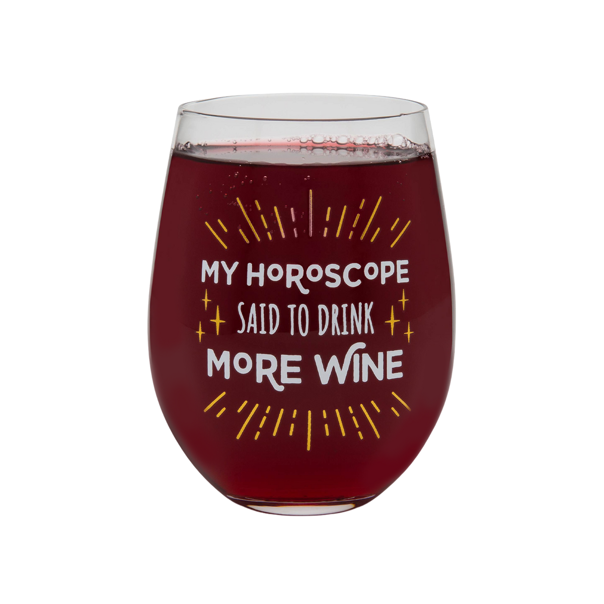 BigMouth Inc Beach | Horoscope Reading Wine Glass