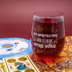 BigMouth Inc Beach | Horoscope Reading Wine Glass