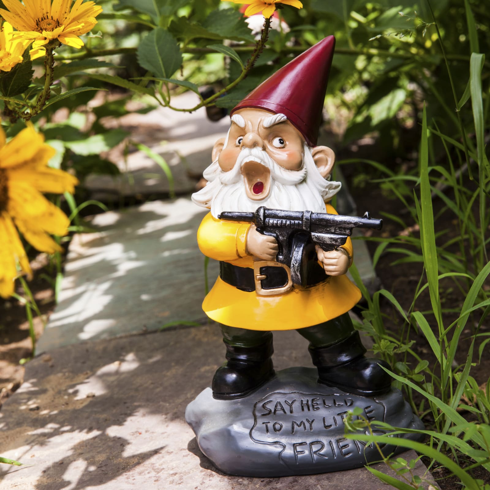 BigMouth Inc Home & Party | The Angry Little Garden Gnome