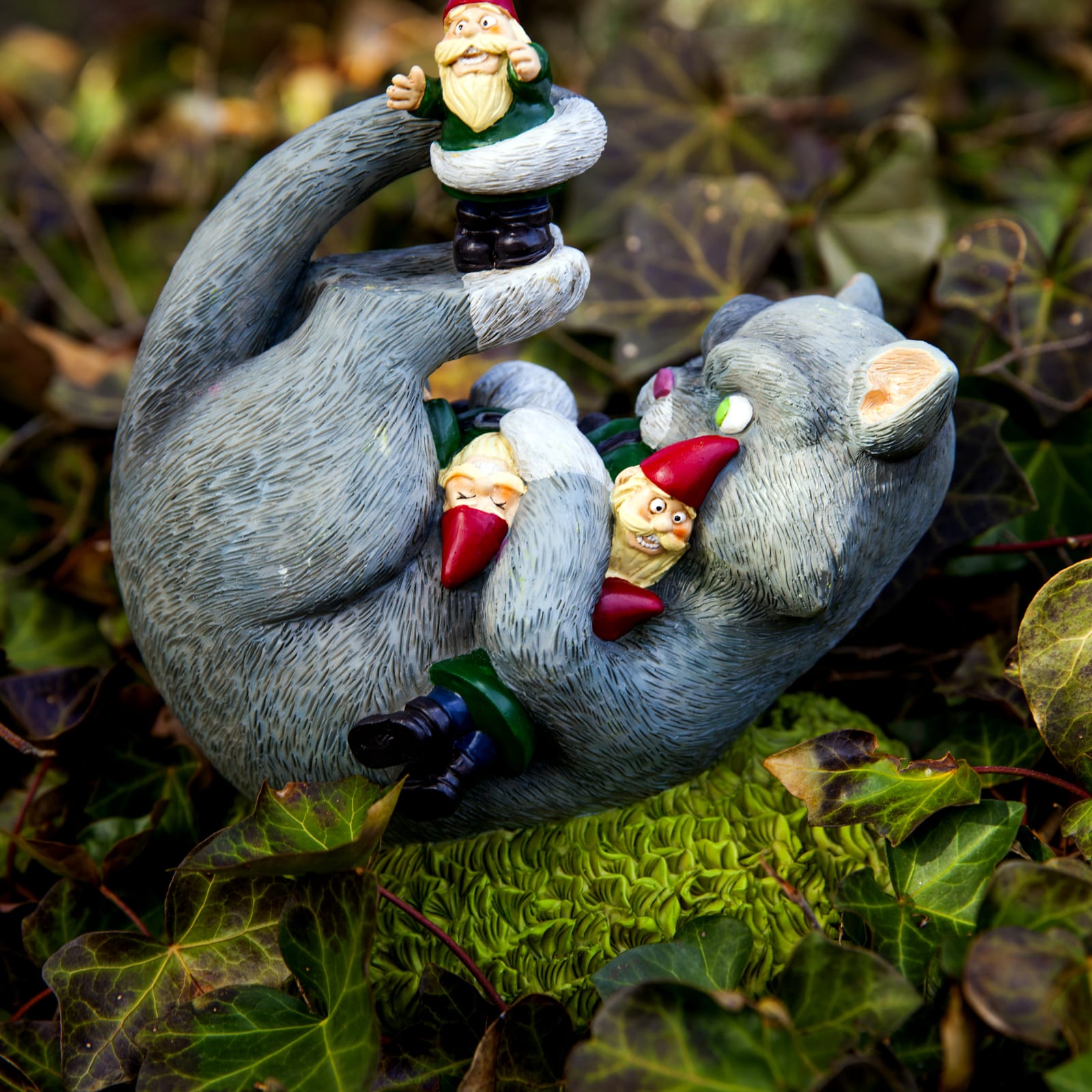 BigMouth Inc Home & Party | The Cat Attack Garden Gnome