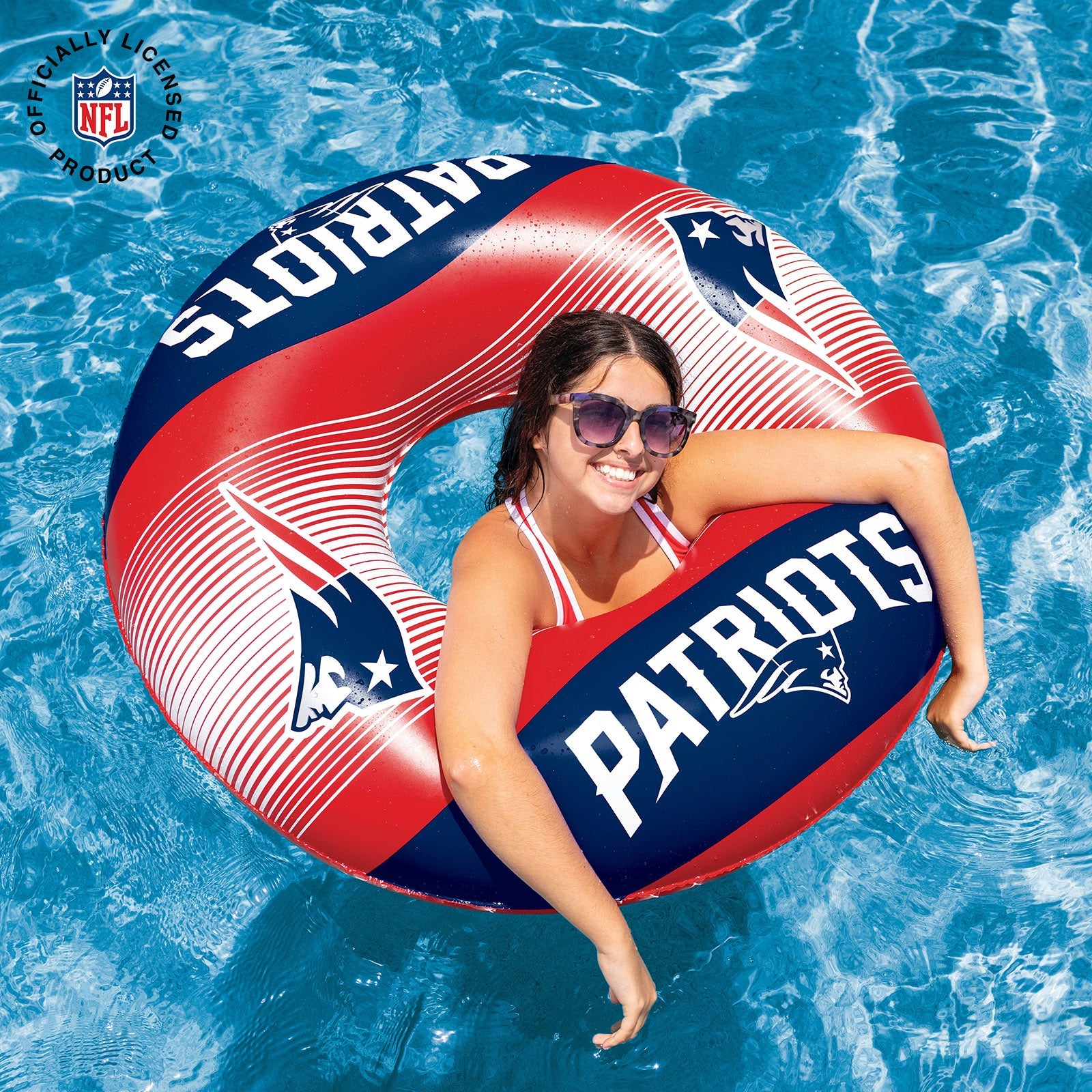 BigMouth Inc Collabs|Pool | New England Patriots 36 in ring pool float