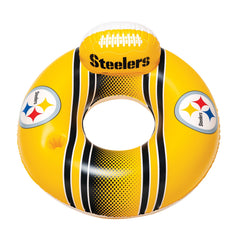 BigMouth Inc Collabs|Pool | Pittsburgh Steelers 42 in Pool Float with cupholder and backrest