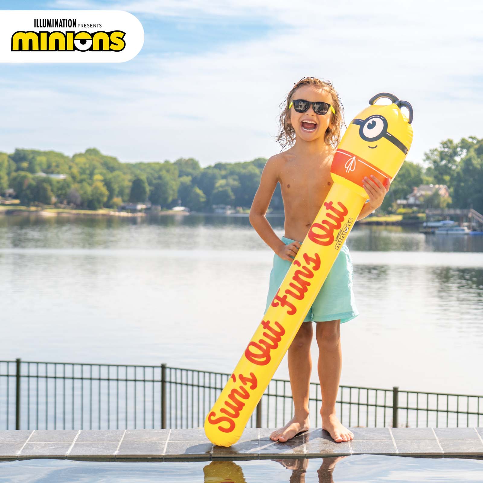 BigMouth Inc Collabs|Pool | Suns Out Minions Pool Noodle