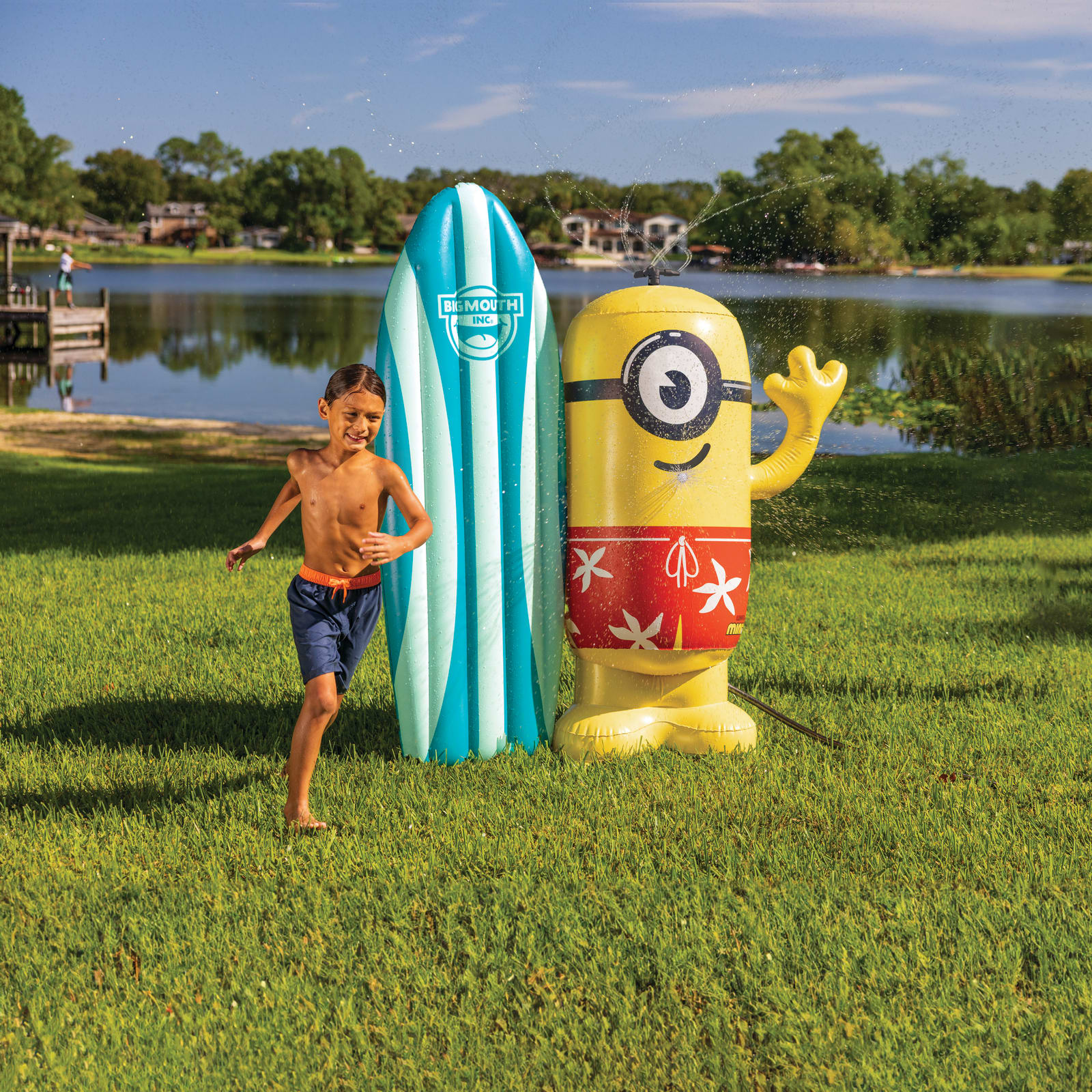 BigMouth Inc Collabs | Surfboard Minion Sprinkler