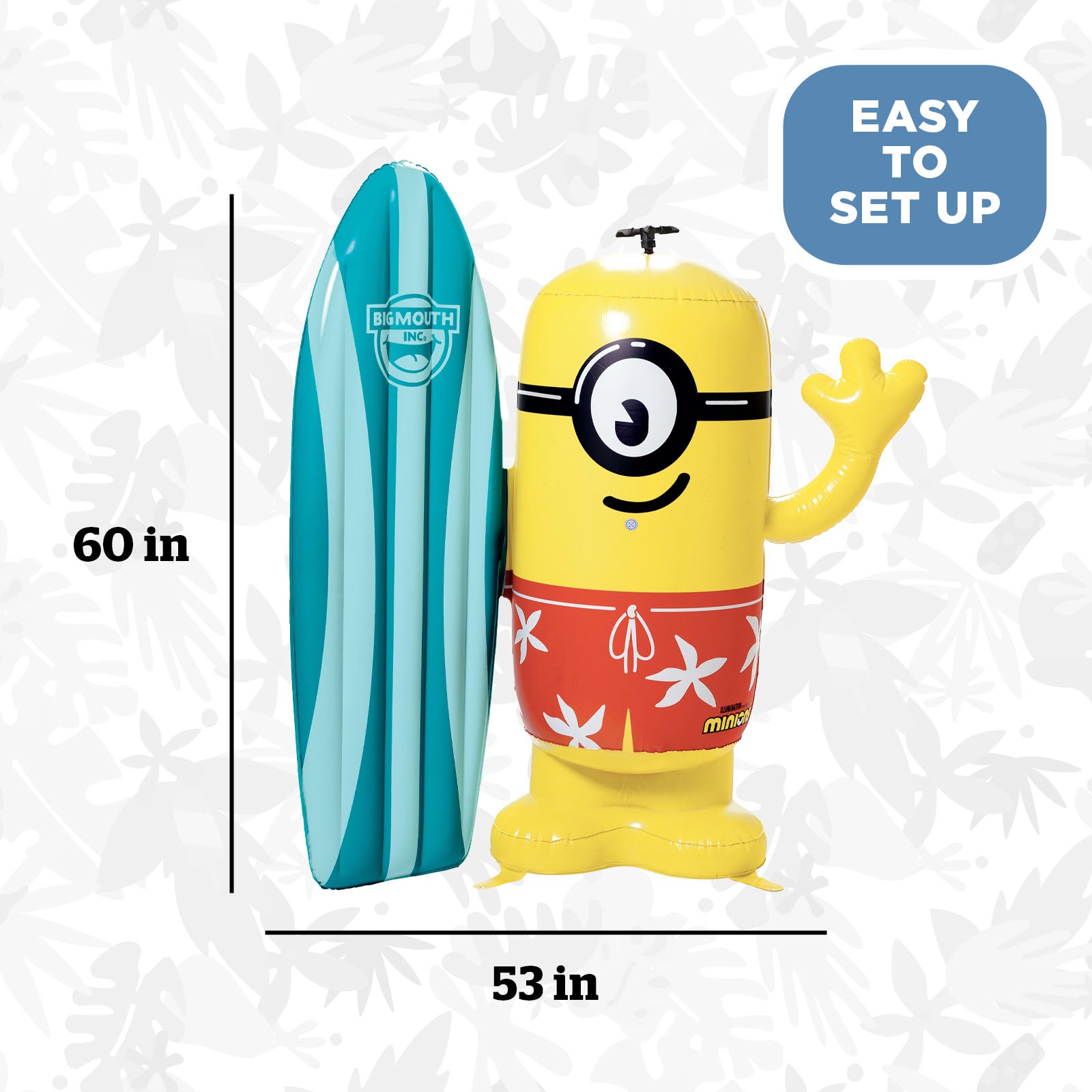BigMouth Inc Collabs | Surfboard Minion Sprinkler
