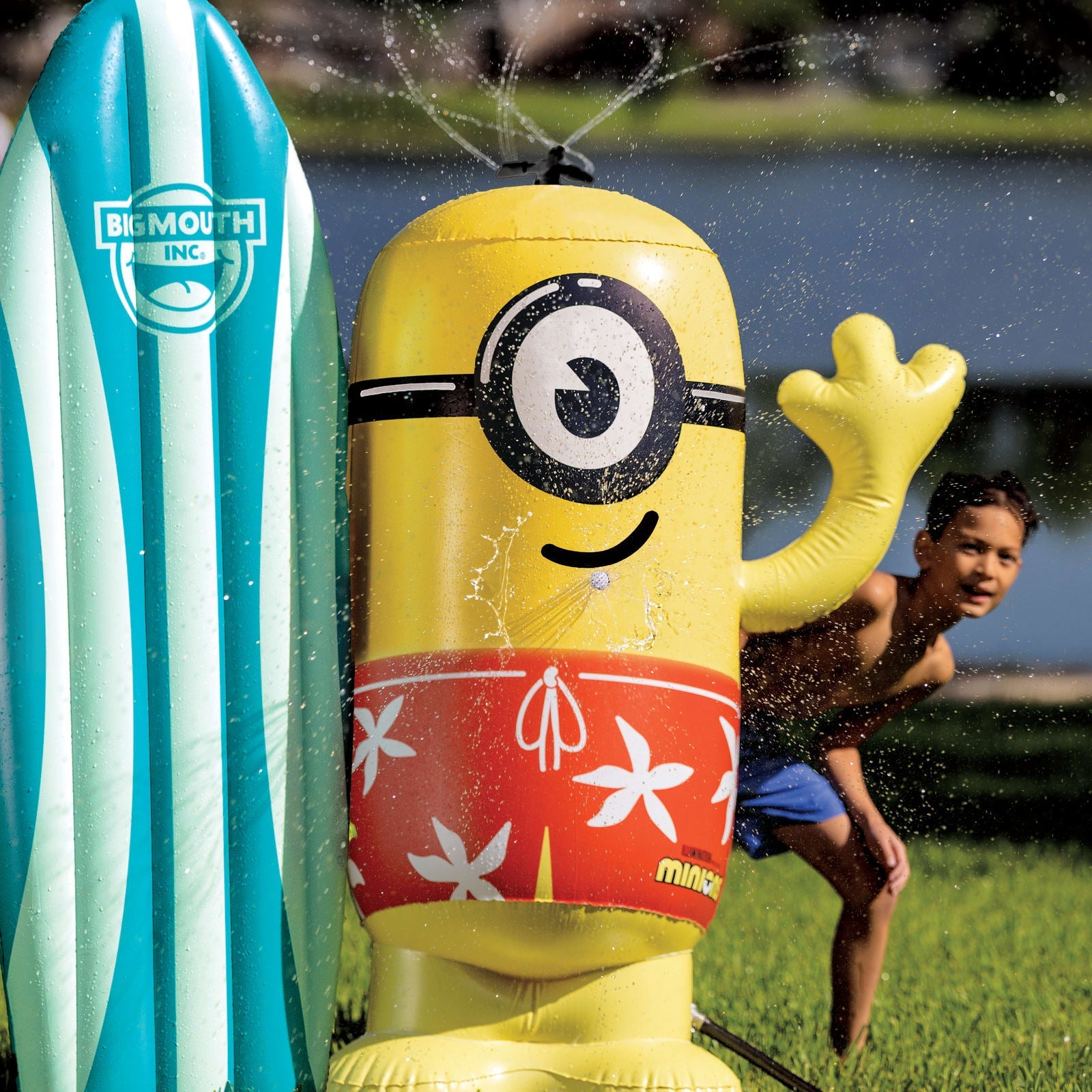 BigMouth Inc Collabs | Surfboard Minion Sprinkler