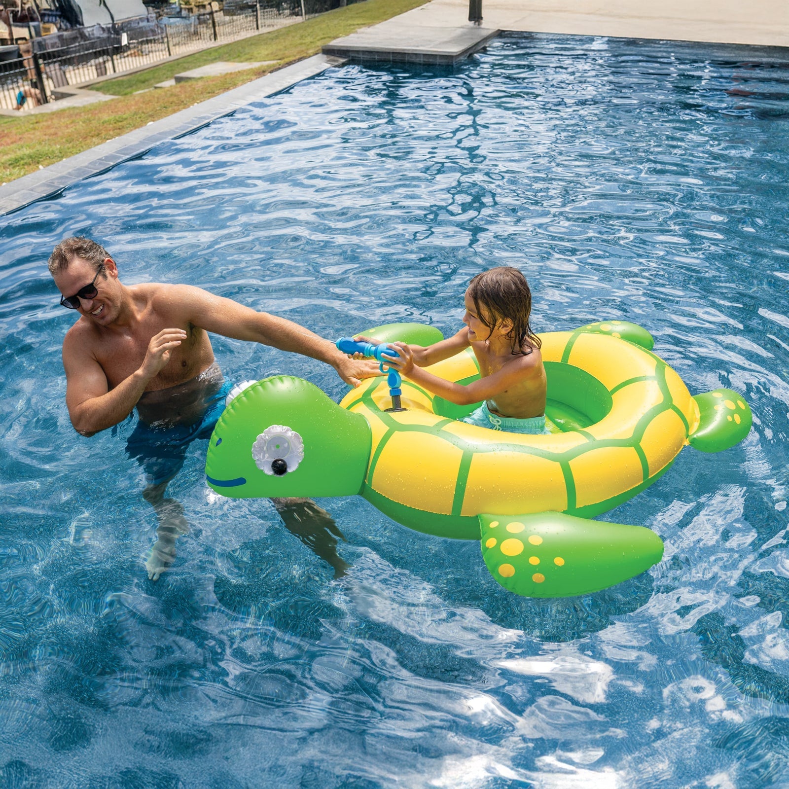 BigMouth Inc Pool | Turtle Water Blaster Pool Float