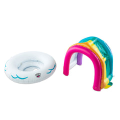 BigMouth Inc Pool | Rainbow Canopy Lil' Float