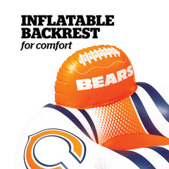BigMouth Inc Pool|Collabs | Chicago Bears 42 in Pool Float with cupholder and backrest