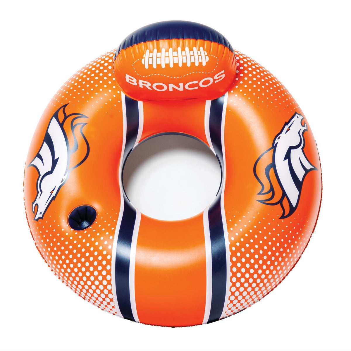 BigMouth Inc Pool|Collabs | Denver Broncos  42 in Pool Float with cupholder and backrest